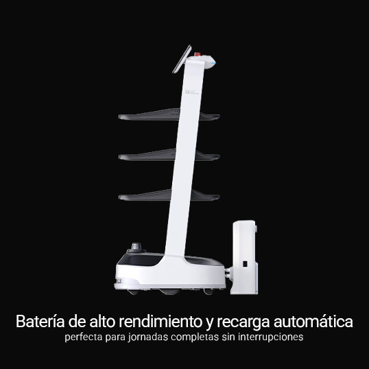 Foto información robot camarero